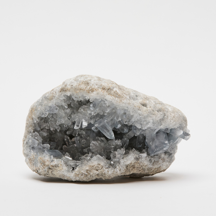 Celestite Crystal Cluster