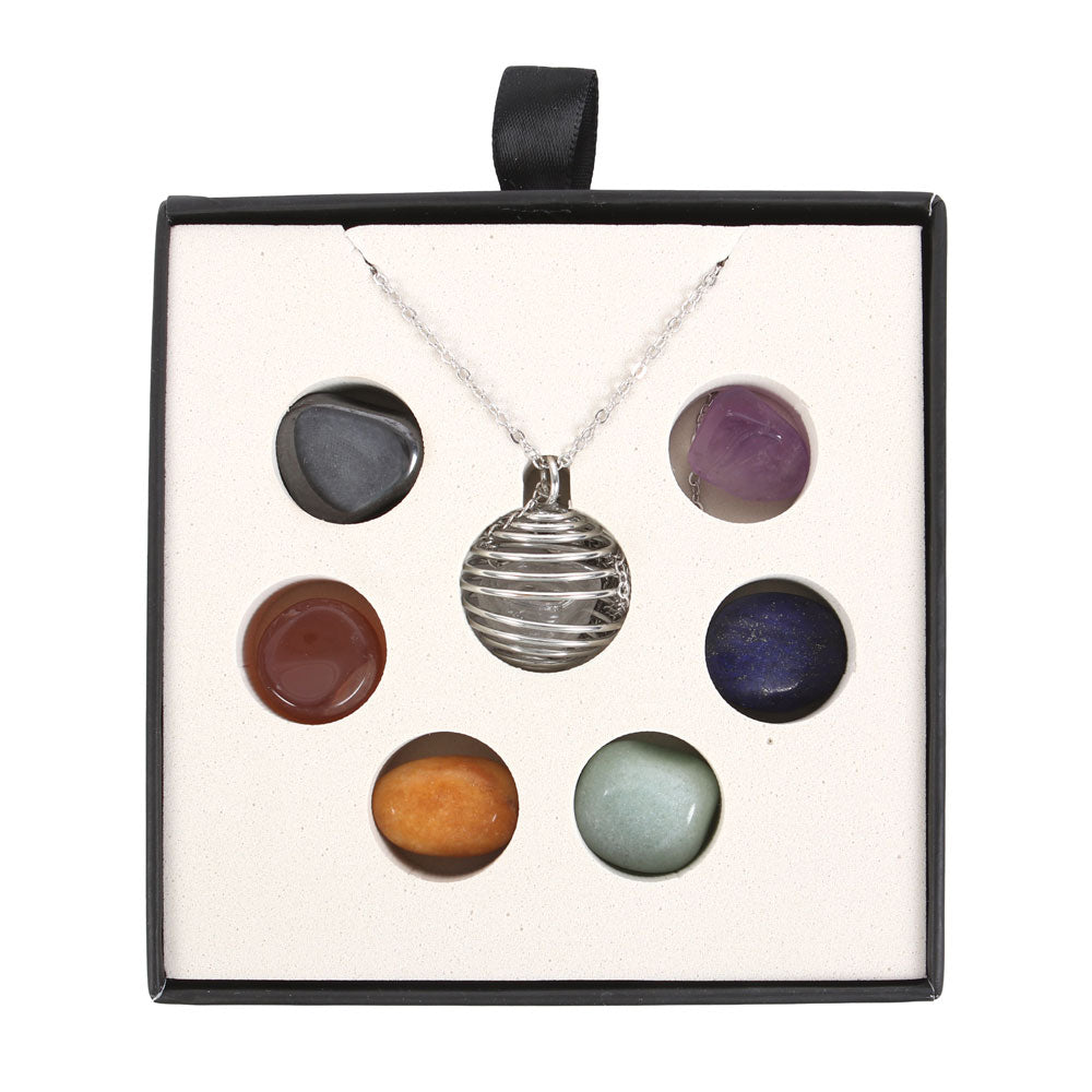 Chakra Crystal Necklace Kit Luna & Soul Australia