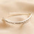 Affirmation Bangle Silver Australia