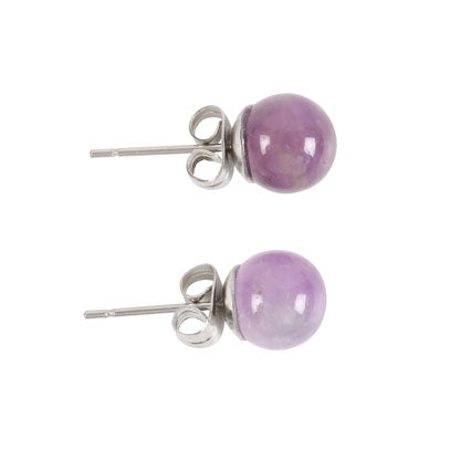 Amethyst Stud Earrings Australia